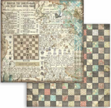 Stamperia Alice - 8" x 8" Paper Pad SBBS46