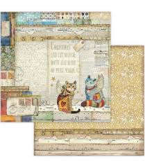 Stamperia Make A Wish Cats - Double Face Paper 30 x 30 SBB652
