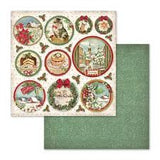 Stamperia 'Christmas Vintage' - 12" x 12" Paper Pad - SBBL45