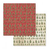 Stamperia 'Christmas Vintage' - 12" x 12" Paper Pad - SBBL45