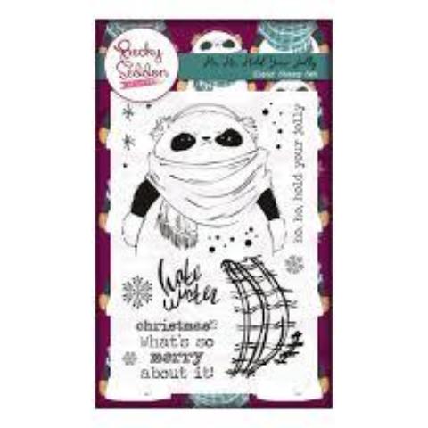 Becky Seddon 'Ho, Ho, Hold Your Jolly' Clear Stamp Set